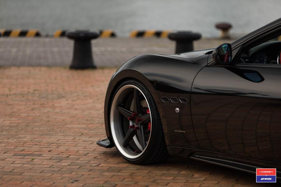Детали экстерьера Maserati GranTurismo on Vossen Wheels (VWS-3) 2019 года  (фото 8 из 24)